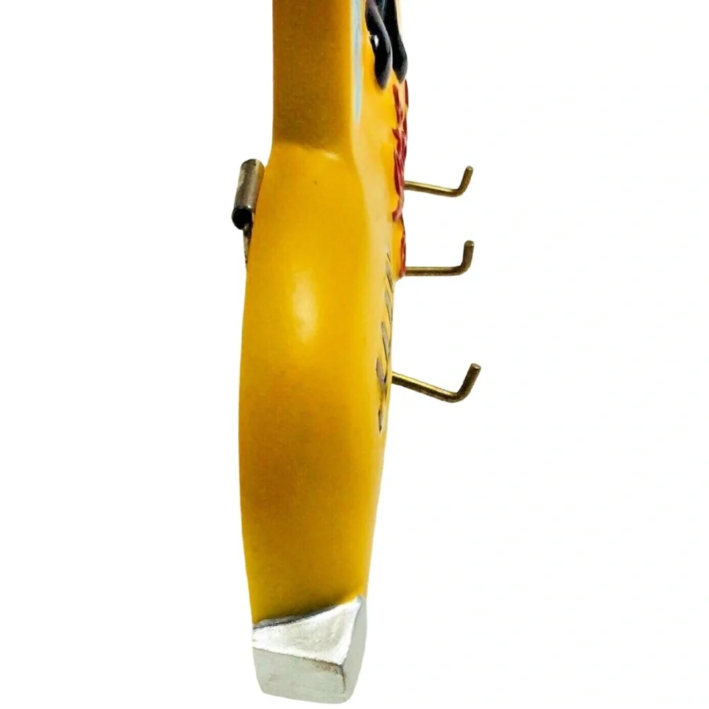 Yellow Taxi Cab Dog Puppy Leash Holder Key Hooks 7.5